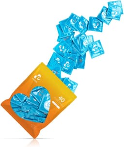 EasyGlide - Condooms met Smaakjes - Condooms met Glijmiddel - 40 stuks — thumbnail 3