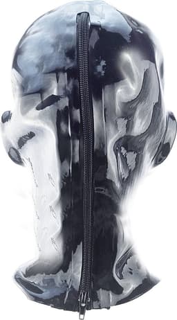 BNDGx® -100% Latex Masker Volledig - Anoniem Man Erotiek - Extreme BDSM Rollenspel kleding — thumbnail 12