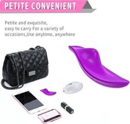 Clitoris stimulator voor in slipje - vibrator voor in slipje - stimulatie voor onderweg - siliconen - intiem genot - met afstandbediening - 12 modi - oplaadbaar - waterdicht - seksspeeltje - adult — thumbnail 4