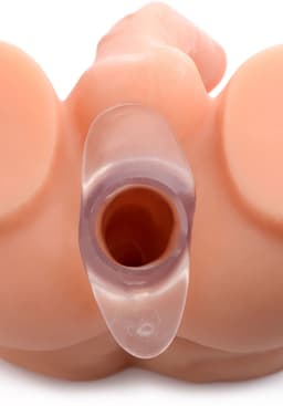 XR Brands Clear View - Holle Anale Plug - Extra Groot clear — thumbnail 1