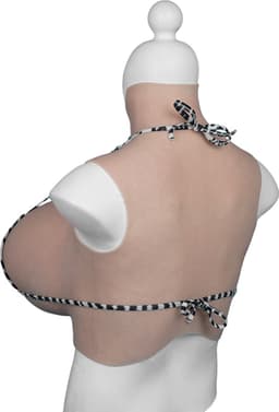 Siliconen Borstprothesen - CUP S - Wearable Borst - 100% hypoallergene medische siliconen - Grote borsten - Kunstmatige Nep Borst - Valse Borsten - Borst - Siliconen Huid - Bodysuit - Crossdresser - Transgender - Travestiet - Body4Everybody — thumbnail 7