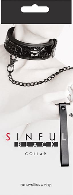 Sinful-Sinful halsband Black-halsband — thumbnail 3