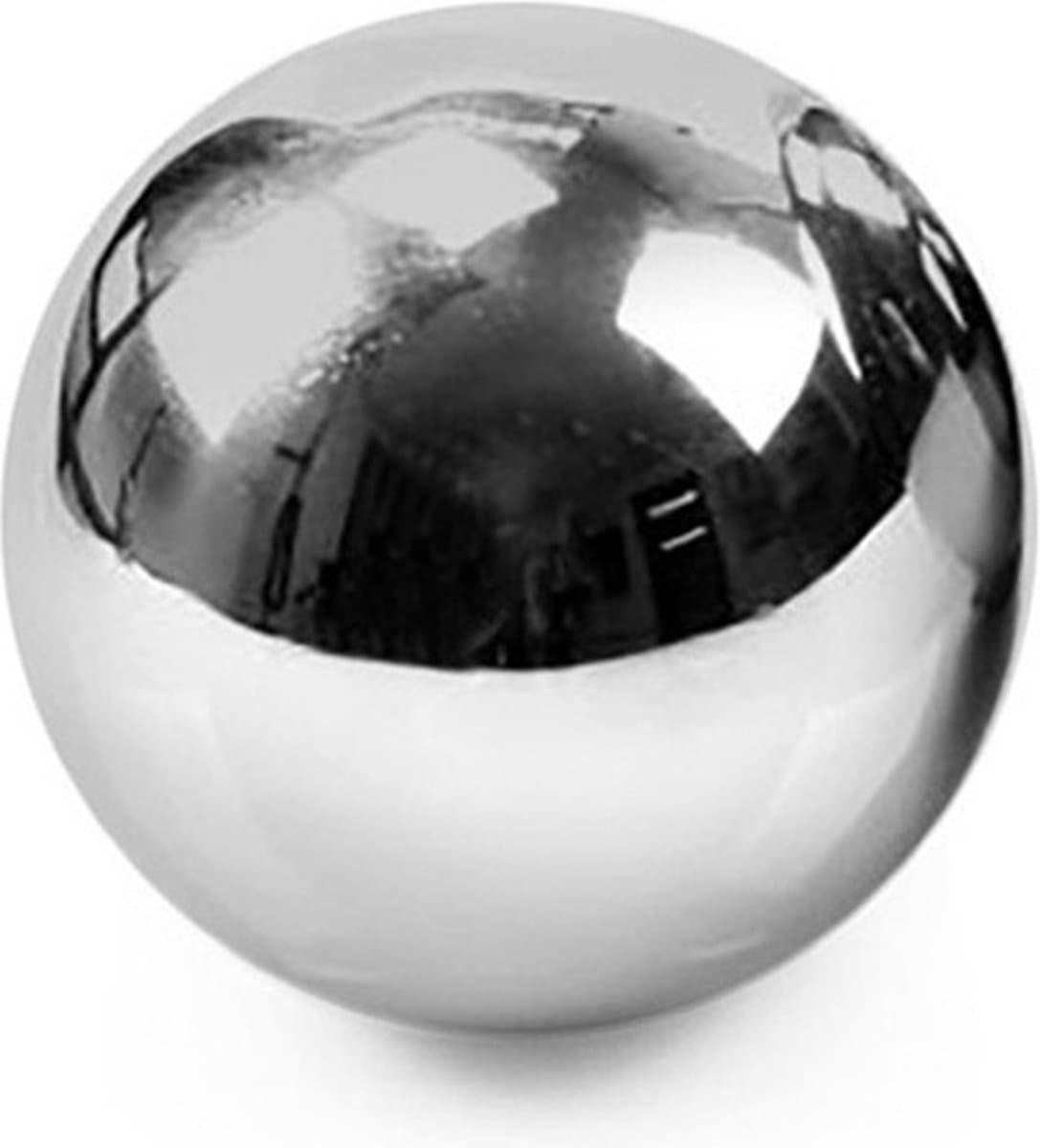 Massieve RVS Bal Ø 55 mm - 707 gram — afbeelding 1