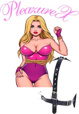 PleazureX - Fetish Series - Leren neus en mondhaken - kinky - gag - beperkingen - bdsm — thumbnail 2
