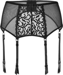 Merry Style Sierlijke Jarretel Gordel - Gordelbretels – Zwart3 – L - MS-KS-912 — thumbnail 2