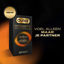 Durex Intensity Condooms 20st - Nieuwste generatie ultradunne, latexvrije condooms voor mannen – Gedeelde lichaamswarmte — thumbnail 2