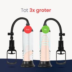 Penis pomp - BPA vrij - incl cock ringen - Sexspeeltjes voor mannen - Seks speeltjes - Penispomp Voor heren - Jespro — thumbnail 3