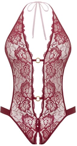 Christine le Duc - Body met Open Kruis - Lingerie Erotisch - Basic Instinct — thumbnail 3