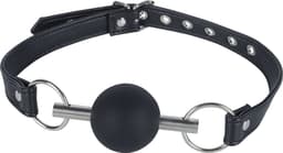 Banoch - Ballgag black Luxe - Siliconen - Zwart - bondage — thumbnail 9
