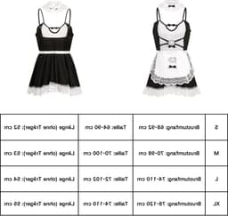 Verleidelijke Zwarte Kanten Cosplay Lingerie voor Rollenspel en Feestdagen zoals Halloween en Valentijnsdag — thumbnail 4