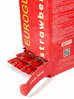 Euroglider Strawberry - Condooms met Aardbeien Smaak - 144 stuks — thumbnail 2