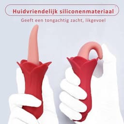 Sex Toys voor Vrouwen Likkende Tong Vibrator - Vibrators voor Vrouwen - Tong Vibrator - Clitoris Zuiger – Diep Waterdicht – Vibrator met 10 Sterke Standen - Siliconen - Discreet Verzonden — thumbnail 2