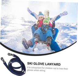 Handschoen Houder - Rope Clip - Outdoor Activiteiten - Anti-verlies Ontwerp - 120 cm Lengte - Donkerblauw — thumbnail 4
