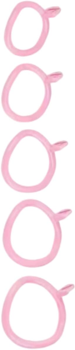 Mini peniskooi - roze - ketting - sissy - sub - Metalen Uitlaatlijn - kuisheid - cock cage - kinky — thumbnail 3