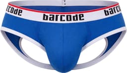 Barcode Berlin Maxime Backless Brief Royal - MAAT L - Erotisch Heren Ondergoed - Slip voor Man - Sexy mannen Slip — thumbnail 1