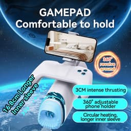 One2Play Masturbator met Telefoonhouder Pocket Pussy - Blowjob Simulator - Kunst Vagina – Sex Toys Mannen – Nep Kut — thumbnail 8