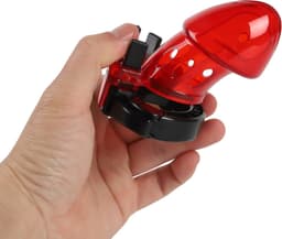 Banoch | Cockcage rood | peniskooi van kunststof met verstelbare ring — thumbnail 2