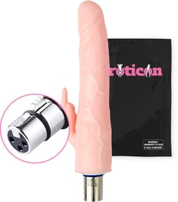 Eroticon Dildo - Rabbit - 12.5 CM - Opzetstuk voor Eroticon Seks Machine - Accessoire - 3XLR opzetstuk — thumbnail 1