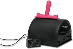 LOVE BOTZ - 50X Saddle Pro Sex Machine met 4 Opzetstukken - Zwart — thumbnail 2