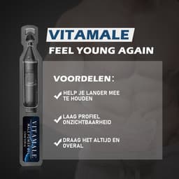 Vitamale - Erectie Gel - Erectie Gel voor mannen - 5 Sachets - #1 Erectie Gel in Nederland en Belgie - Discreet geleverd - #SPRING PROMO — thumbnail 6