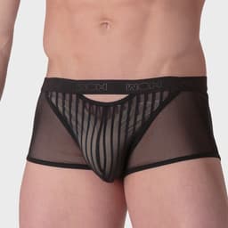 WOH heren microfiber trunk personal allure mesh zwart — thumbnail 2