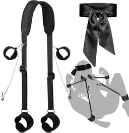 BDSM Extreme - Sex Toys voor Koppels - Seksspeeltjes voor Koppel - Shibari Touw – Bondagesets - Sexspeeltjes voor Koppels - Couple Games – Bondagesets – Zwart — thumbnail 1