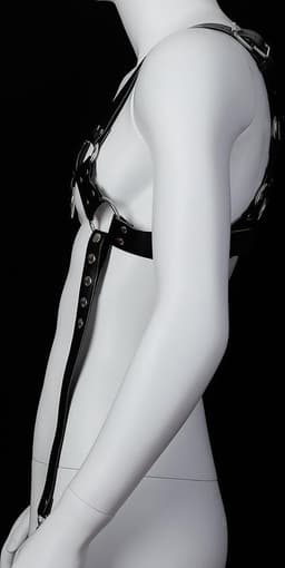 Banoch | Chest harness Raiko - imitatie leer harnas voor man — thumbnail 3