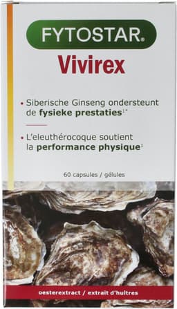 Fytostar Vivirex – Voor het libido – Man prestatie– 60 capsules — thumbnail 10