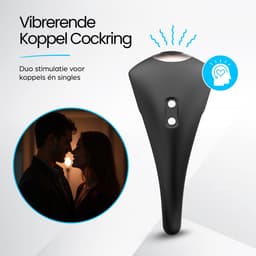 IVY LUX Cockring Vibrerend voor Koppels NXT - Next Generation Vibrator - Hoogwaardige Penisring – Krachtige Vibrator voor Duo Genot – Oplaadbaar, Waterdicht & Comfortabel — thumbnail 11