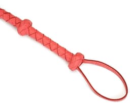 Liebe Seele - Angel's Kiss Bullwhip - Leren Bull Whip - Roze — thumbnail 2