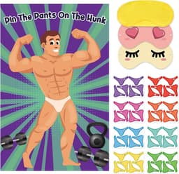 Leuke Spel voor Vrijgezellenfeest Bruidsdouche en Vriendinnenavond | Grote Poster & Stickers — thumbnail 1