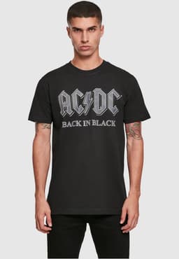Back in Black T-shirt voor Heren - Stijlvol Muziek Merchandise — thumbnail 5