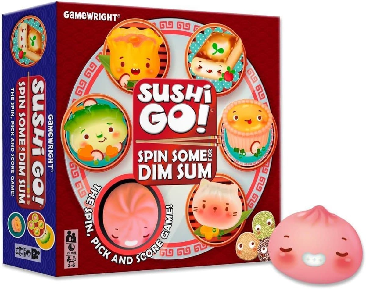 Sushi Go! Spin Some for Dim Sum Familiespel - Kaartspel voor 2-6 Spelers vanaf 8 Jaar — afbeelding 1