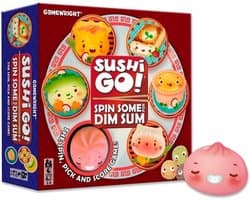 Sushi Go! Spin Some for Dim Sum Familiespel - Kaartspel voor 2-6 Spelers vanaf 8 Jaar