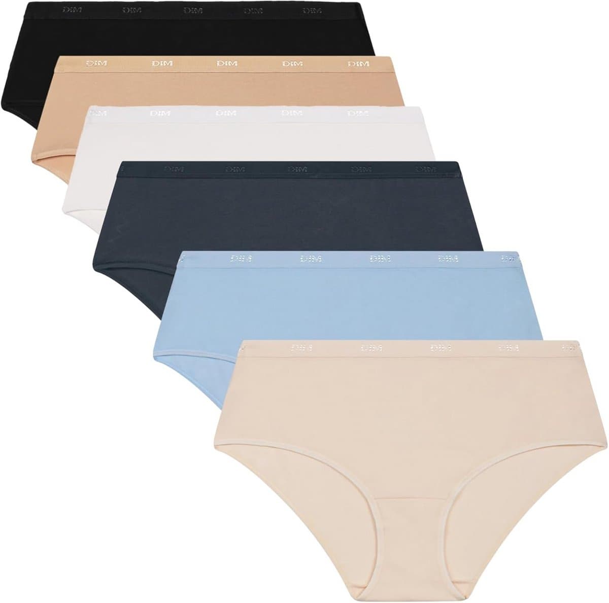 Dames Boxershorts EcoDIM - Comfort & Stijl in een 6-Pack (Blauw) — afbeelding 1