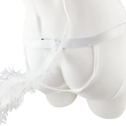 BamBella ® Sexy Cosplay Rollenspel kleding - Onesize - outfit dames Sex kitten kat pak wit — thumbnail 4