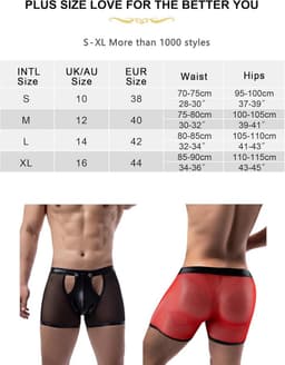 Boxershorts voor heren in kunstleer en wetlook - Sexy lingerie en ondergoed in grote maten — thumbnail 5