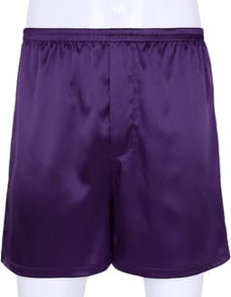 Heren Boxershorts Satijn Glans Losse Onderbroek Zijden Look Pyjamabroek — thumbnail 4