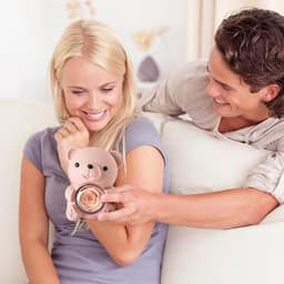 Romantische teddybeer met geconserveerde roos en hartvormige halsketting - Perfect cadeau voor Valentijnsdag, Moederdag en bruiloften — thumbnail 5
