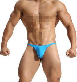 Lage Taille G-Strings voor Heren - Effenen Ondergoed van S-XXL — thumbnail 3