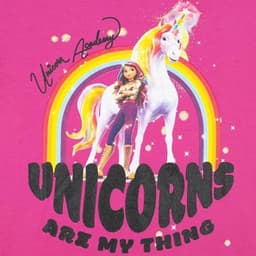 Meisjes T-shirt met Eenhoorn en Regenboog | Sprankelende Top voor Kinderen — thumbnail 5