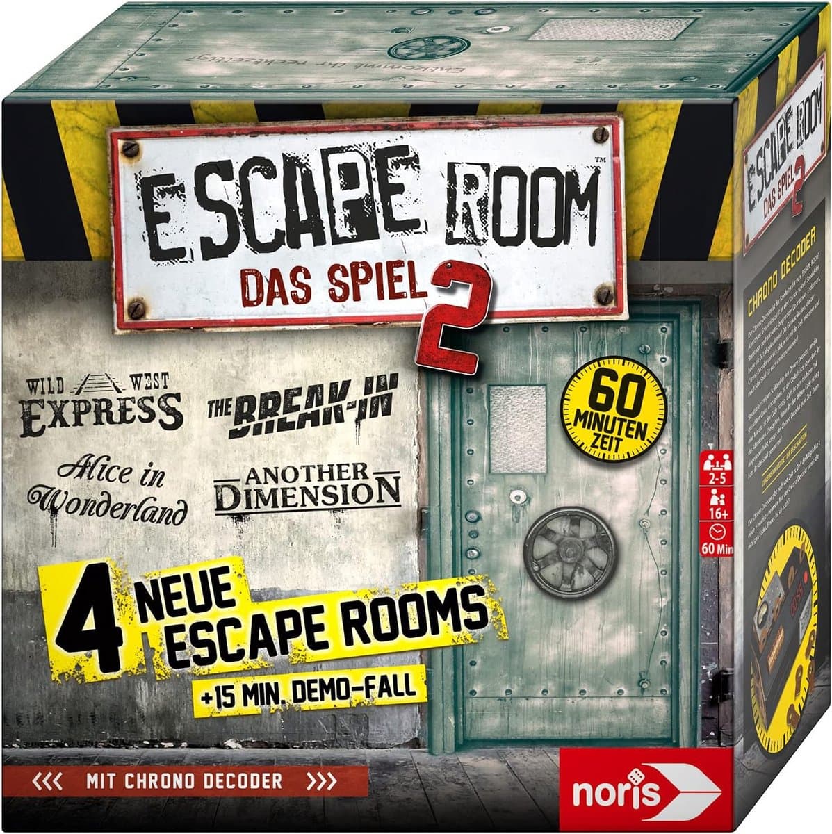 Escape Room Het Spel 2: 4 Nieuwe Puzzelavonturen voor Thuis — afbeelding 1