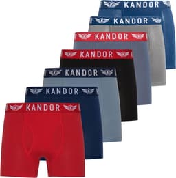Bamboe Boxers Heren 7-Pack - Comfortabele Stretch Boxershorts van Bamboe & Katoen - Ademend & Lichtgewicht Ondergoed — thumbnail 2