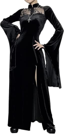 Halloween jurk dames sexy gothic kostuums voor vrouwen — thumbnail 1