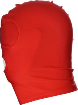 Banoch - Mask/1 hole Red - Spandex Masker - BDSM - Rood — thumbnail 8