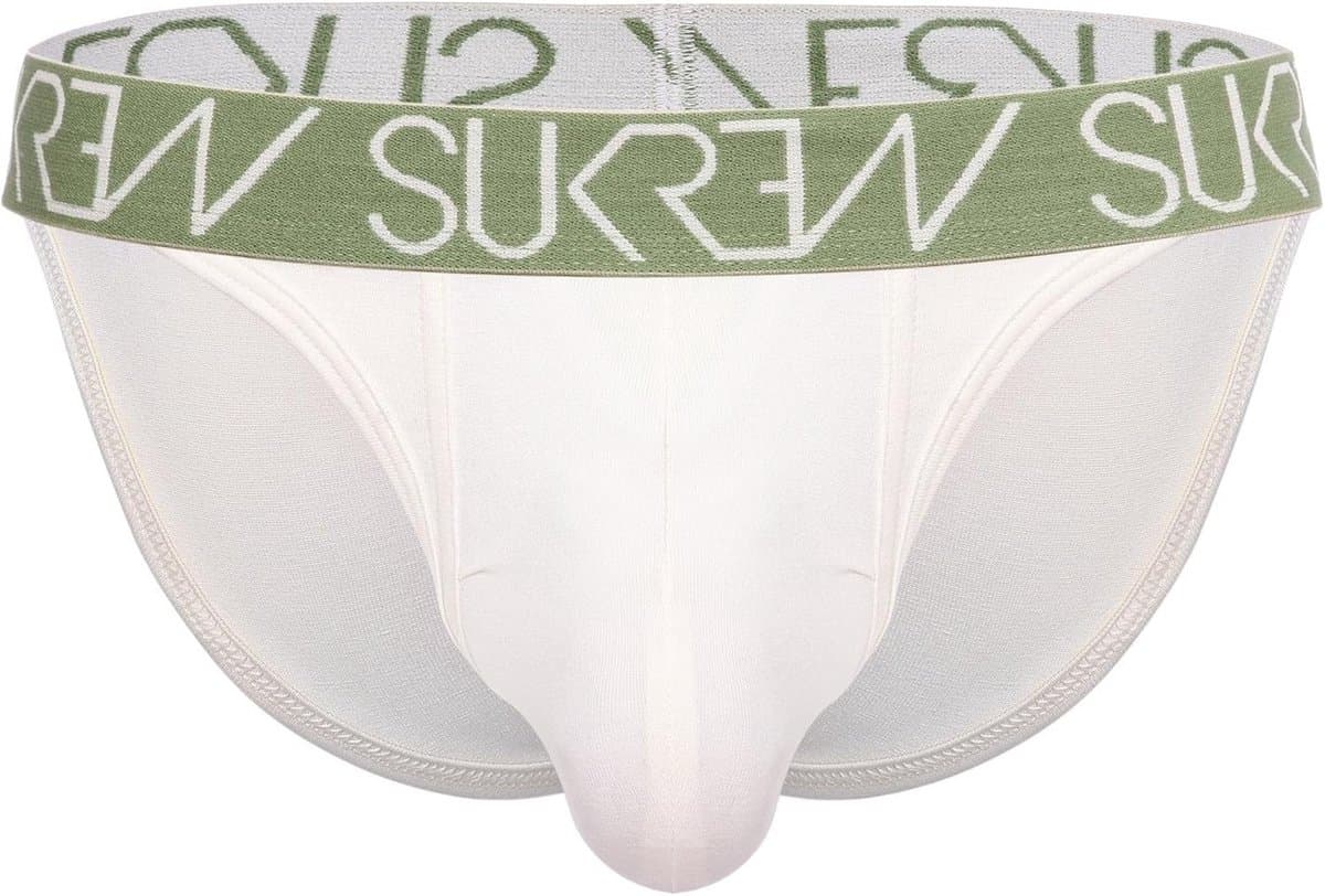 Heren Slip Tanga Ecru - Wit - Comfortabel en Stijlvol Ondergoed — afbeelding 1