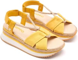 Sportieve dames sandalen met plateau — thumbnail 5