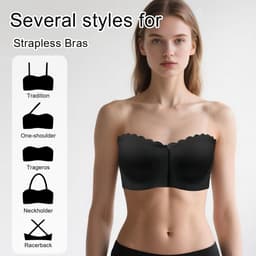 Verborgen Push-up Beha zonder Bandjes voor Dames - Naadloos en Sexy — thumbnail 3