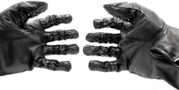 Black Label - Vampier Handschoenen met spikes — thumbnail 1