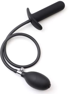 Oneay Opblaasbare siliconen anaalplug met rek- en expansiefunctie, stimulatiepomp en ventiel. Veilige siliconen anaalpomp voor mannen, vrouwen en beginners — thumbnail 1